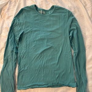 Teal Long Sleeve Women's Top